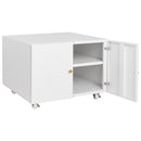 Office Furniture Copier Cabinet 2 Door Steel Copier Stand Mobile Pedestal File Printer Stand by HouseOfZazla