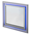 Lorana - Elegant Transitional LED Mirror by HouseOfZazla