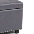 Hamilton - Upholstered Storage Ottoman by Unique Piece Furniture