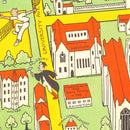 Vintage Map of University of Chicago, 1932