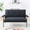 Modern Metal Frame Sofa With Sponge Filling For Compact Spaces And Versatile Use by Unique Piece Furniture
