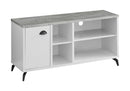 Contemporary TV Stand Console with Storage Cabinet by HouseOfZazla