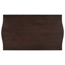 6-Piece Kitchen Dining Table Set, 62.7" Rectangular Table and 4 High-Back Tufted Chairs & 1 Bench for Dining Room and Kitchen (Espresso)