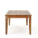 Ajuni - Rectangular Acacia Outdoor Coffee Table - Natural