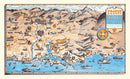 Vintage Map of Orange County Jamboree Playland, 1953