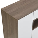 2-in-1 Shoe Storage Bench & Shoe Cabinets , Multi-functional Shoe Rack with Padded Seat, Versatile Shoe Storage Solution with Adjustable Shelves for Hallway, White