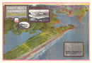 Vintage Map of North Beach Washington, 1918