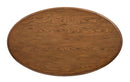 Tanner - Oval Cocktail Table With Casters - Tawny Brown by Unique Piece Furniture