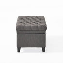 Juliana Storage Ottoman With Birch Legs by HouseOfZazla
