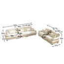 Modular Velvet Sofa Set