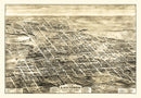 Vintage Map of Anniston, Alabama 1903