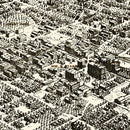 Vintage Map of Pasadena, California 1903