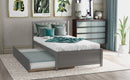 Platform Bed Wood Bed Frame With Trundle by HouseOfZazla