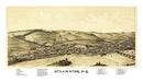 Vintage Map of Stillwater, New York 1889