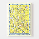 Vintage Death Valley Map 1948