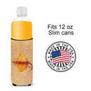 Stingray Stingray Slim Can Hugger , Insulated Foam Hugger for 12 oz Slim Cans, Beer Bottles & Water Bottles, Printed in USA