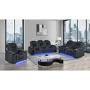 Duran - Power Reclining Sofa With Power Headrest by HouseOfZazla