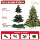 9FT Full-Shape Christmas Tree with 1100 UL Lights