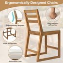 Patio Bar Set With Ergonomic Chairs by HouseOfZazla