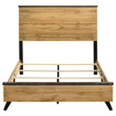 Kaywood 52-inch Full Panel Bed Natural Pine