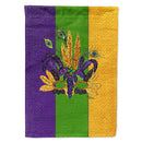 Mardi Gras Feathered Mask House Flag 28x40 Porch Sleeve Pole Decorative Outside Yard Banner Artwork Wall Hanging, Polyester