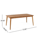 Dining Outdoor Table for Patio by Noble House by HouseOfZazla