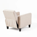 Upholstered Push Back Recliner Chair For Living Room by HouseOfZazla