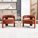 Accent Chair for Living Room, Velvet Comfy Single Sofa Chair