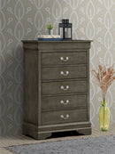 Louis Phillipe - Traditional Style Storage Chest Elegant by HouseOfZazla