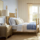 Queen Bed Turned Legs - Natural by Unique Piece Furniture