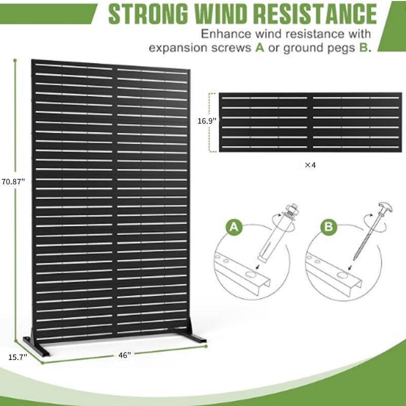 Sturdy Outdoor Privacy Screen, photo 5 of 6