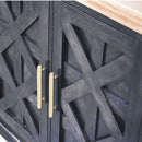 Regal - Rustic Sideboard - Black by Unique Piece Furniture