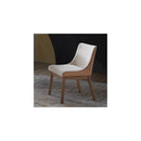 Ginny - Boucle Velvet Side Chair (Set of 2) - Walnut by Unique Piece Furniture