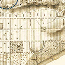 Vintage Map of Manhattan, New York 1868