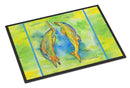Dolphin Doormat Indoor Outdoor 24H X 36W Front Door Mat Rugs for Entryway, Non Slip Washable Low Pile,