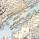 Vintage Map of Los Angeles Harbor, California 1923