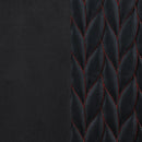 Norset - Upholstered Adjustable Home Office Desk Chair - Black by HouseOfZazla