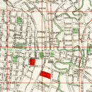 Vintage Map of San Antonio, Texas 1895