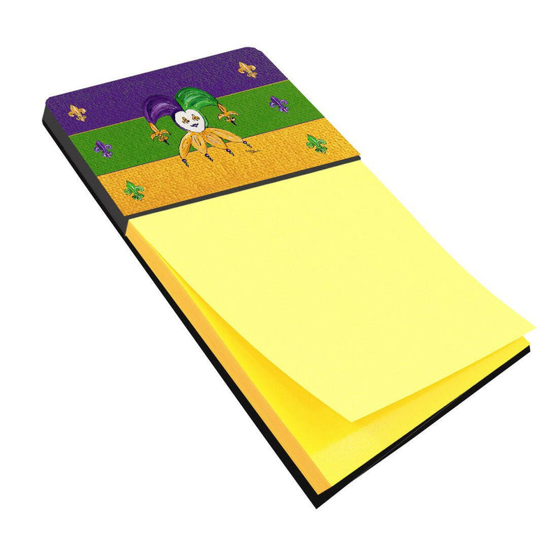 Mardi Gras Refiillable Sticky Note Holder or Note Dispenser 8386SN