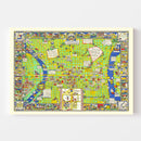 Vintage Map of Philadelphia, Pennsylvania 1926