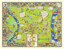 Vintage Map of Philadelphia, Pennsylvania 1926