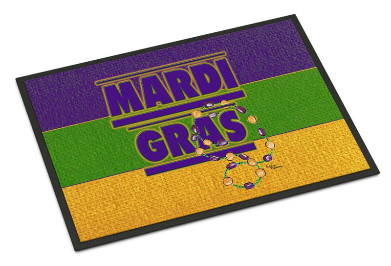 Mardi Gras Indoor or Outdoor Mat 18x27 Doormat