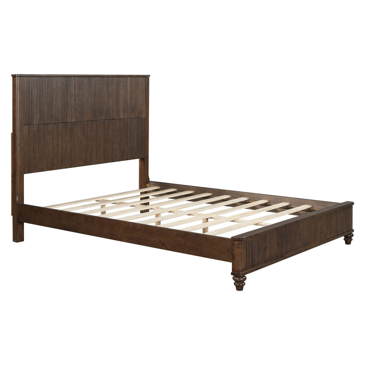 Platform Bed Frame With Tall Headboard, photo 37 of 40