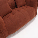 Cozy Beanbag Chair With High Resilience Foam Core For 2 by HouseOfZazla