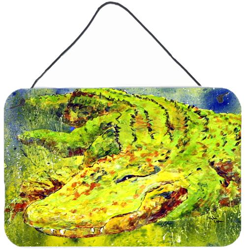 Alligator  Indoor Aluminium Metal Wall or Door Hanging Prints