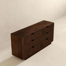 Lola - Dresser With 6 Drawers - Dark Brown by Unique Piece Furniture