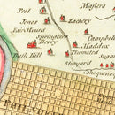 Vintage Map of Philadelphia, Pennsylvania 1753