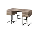 Desirre Writing Desk With USB Port - Oak by HouseOfZazla