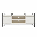 Camley - Media Console TV Stand - White