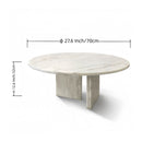 Luxury Coffee Table With Unique Veining, Unique Stone Design by HouseOfZazla